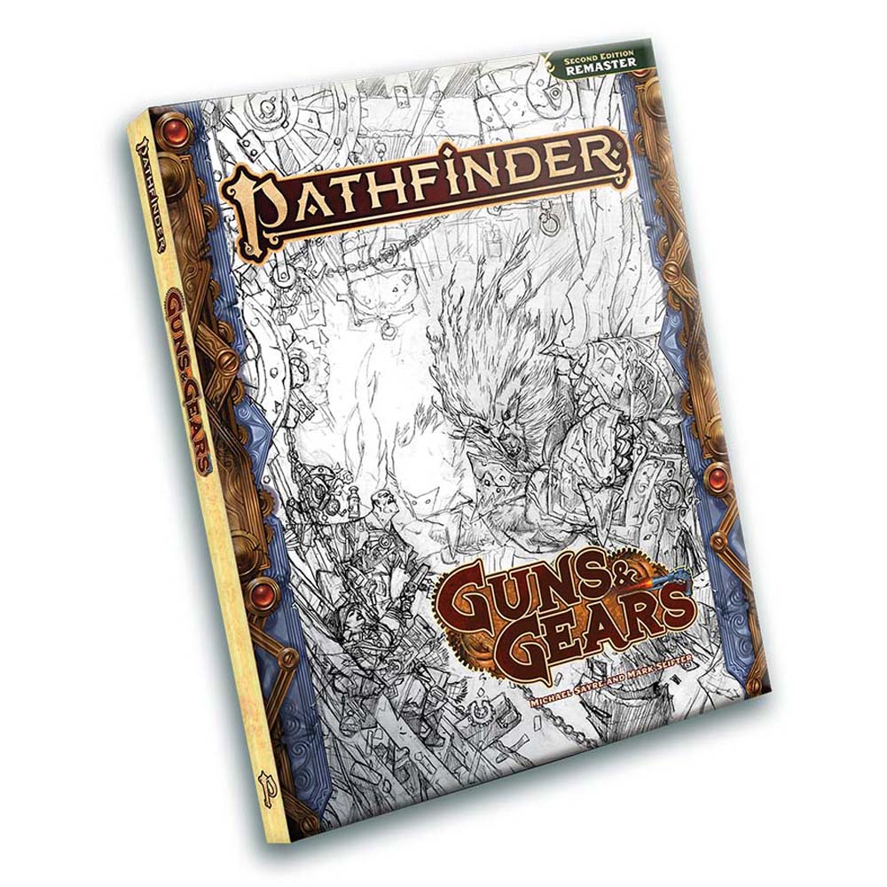 Pathfinder 2E RPG: Guns & Gears Remastered (Sketch Cover)