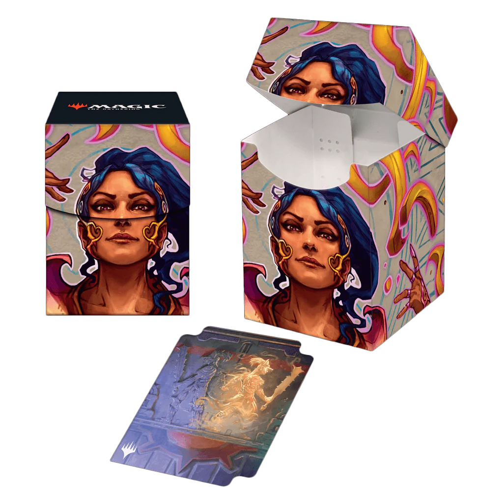MtG 100+ Deck Box: The Lost Caverns of Ixalan - Saheeli, the Sun's Brilliance
