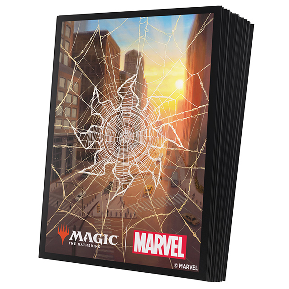MTG Premium Art Sleeves: Marvel's Spider-Man - Plains (105)