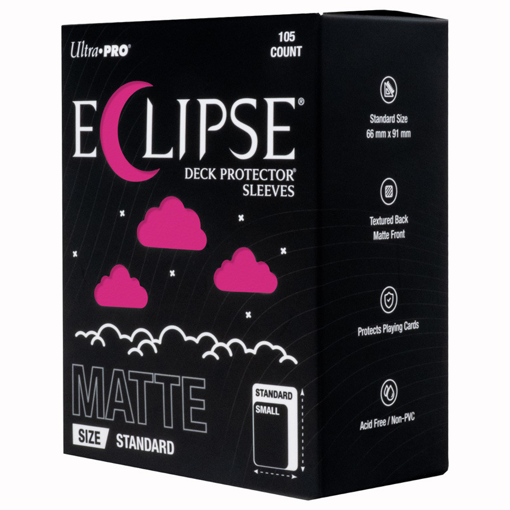 Deck Protector Sleeves: Eclipse Matte - Hot Pink (105) (Preorder)