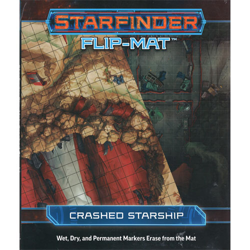 Starfinder RPG: Flip-Mat - Crashed Starship