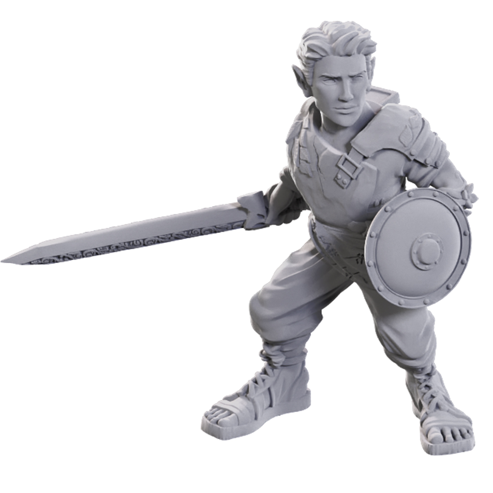 Critical Role Unpainted Minis: Orym of the Air Ashari & Fresh Cut Grass (Preorder)