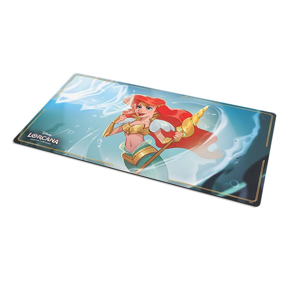 Lorcana Playmat: Winterspell - Ariel, Sonic Warrior (New Arrival)
