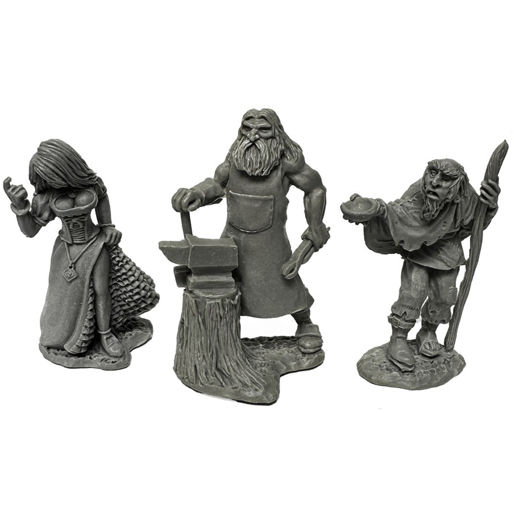 Legends: Townsfolk (Strumpet, Blacksmith, Beggar)