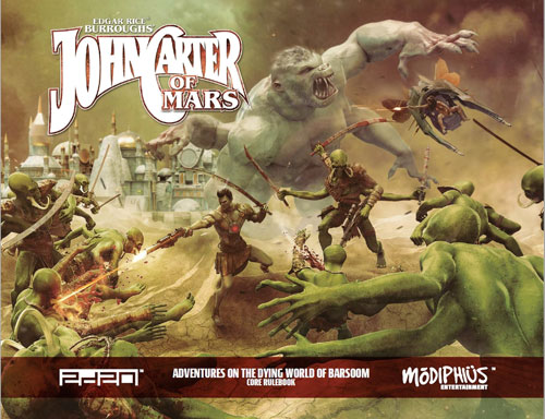 John Carter of Mars RPG: Adventures on the Dying World of Barsoom Core Rulebook