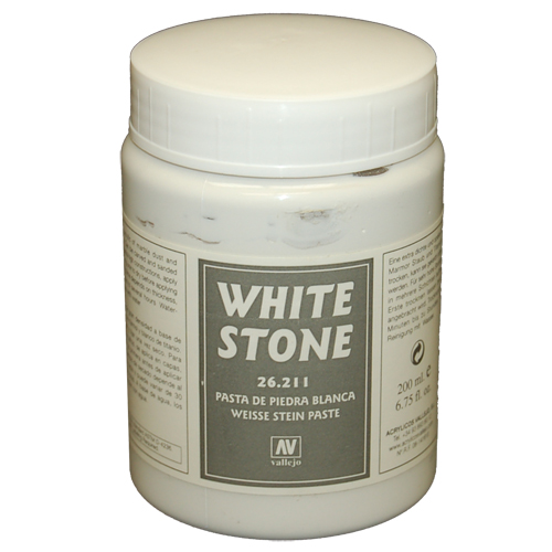 Vallejo Stone Texture: White Stone Paste (200ml)