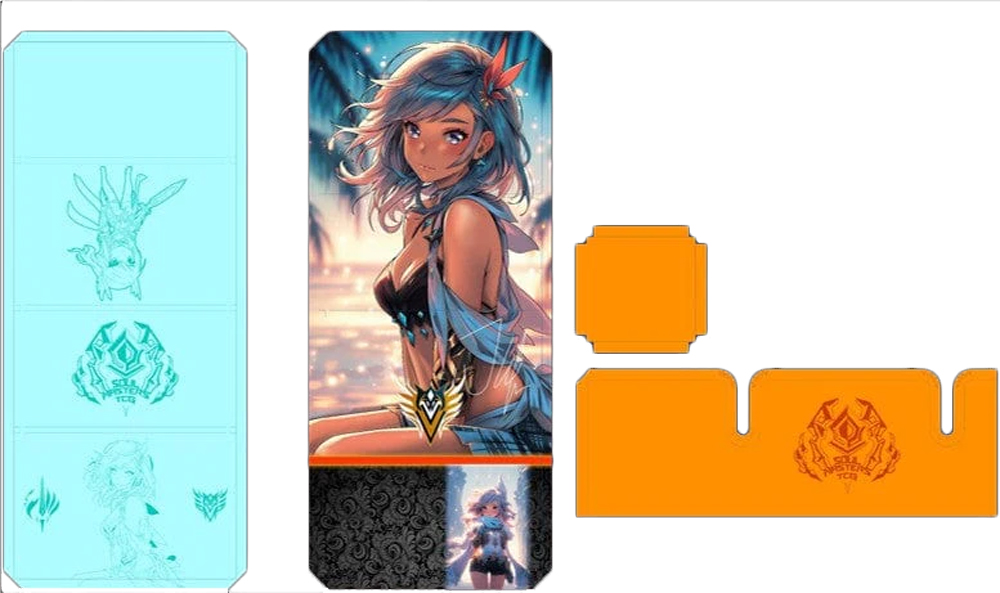 Soul Masters Deck Box 160+ Art Series: Athena Stormkal (Preorder)