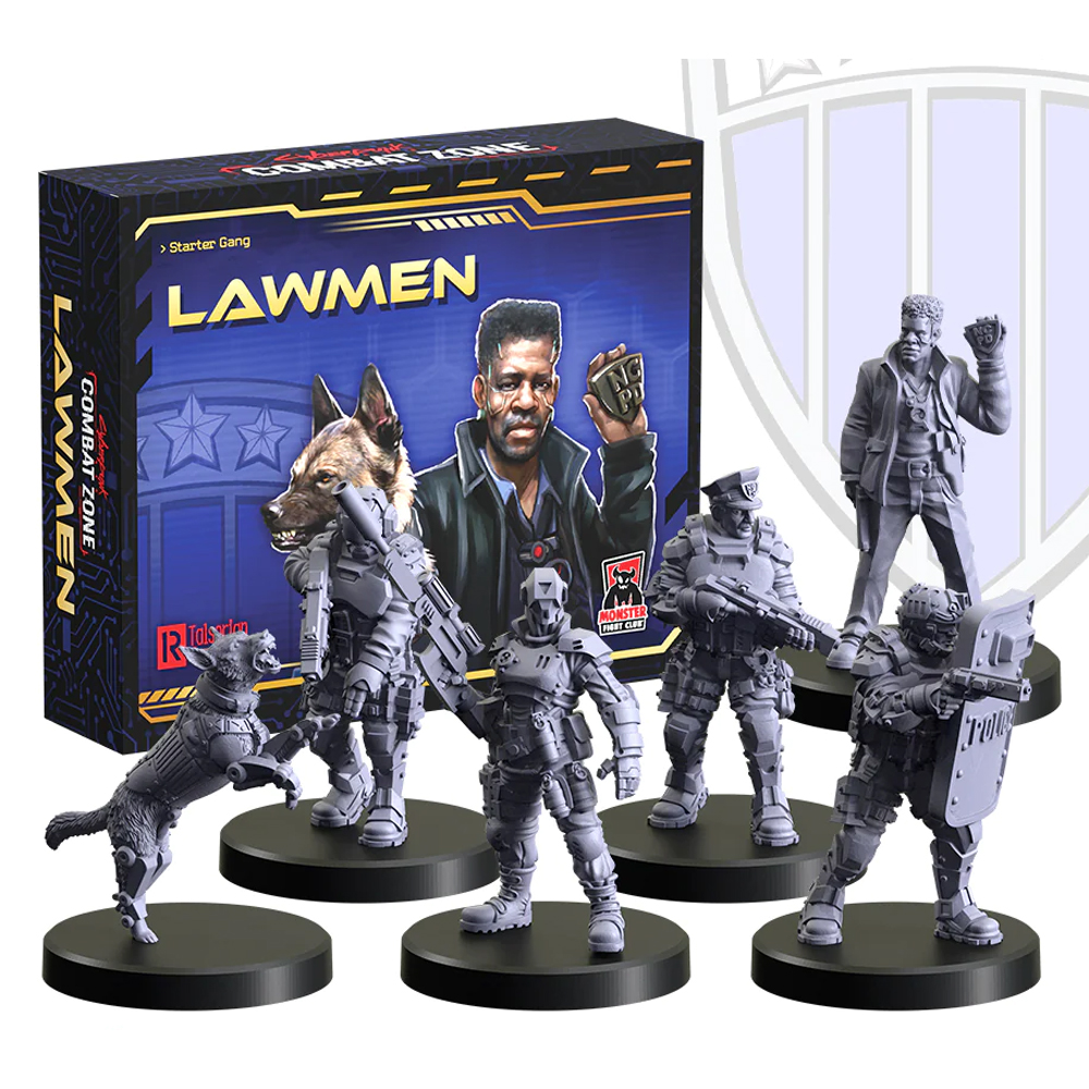 Cyberpunk Red Combat Zone: Lawmen - Starter Gang