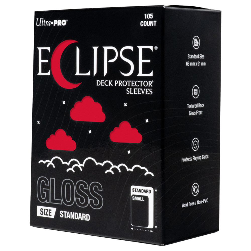 Deck Protector Sleeves: Eclipse Gloss - Apple Red (105) (Preorder)