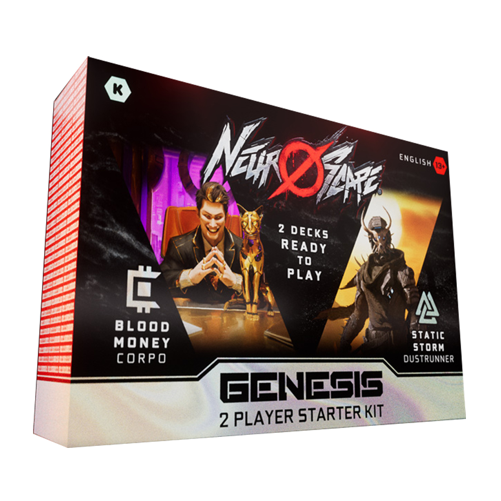 Neuroscape TCG: Genesis - 2-Player Starter Kit (Corpo/Dustrunner) (New Arrival)