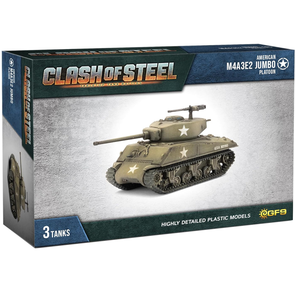 Clash of Steel: American - M4A3E2 Jumbo Tank Platoon