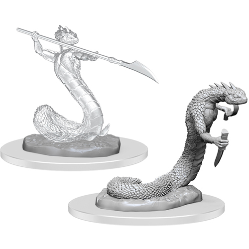 Critical Role Unpainted Minis: W4 Serpentfolk & Serpentfolk Ghost
