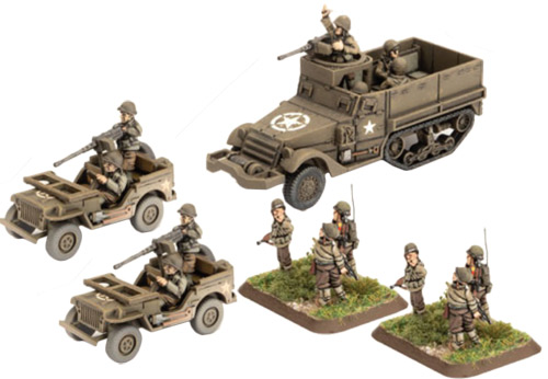Flames of War: WW2 - Armored Rifle Company HQ