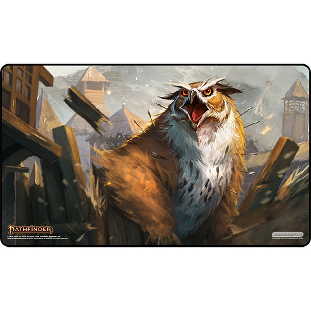 GamerMats Playmat: Giant Owlbear Attack (Preorder)