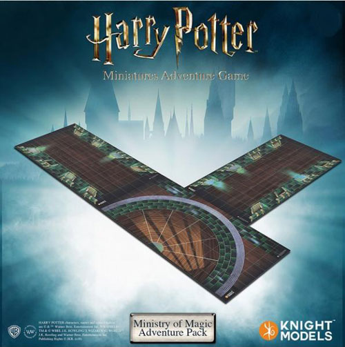 Harry Potter Miniatures Game: Ministry of Magic & Prophecy Room (Clearance)