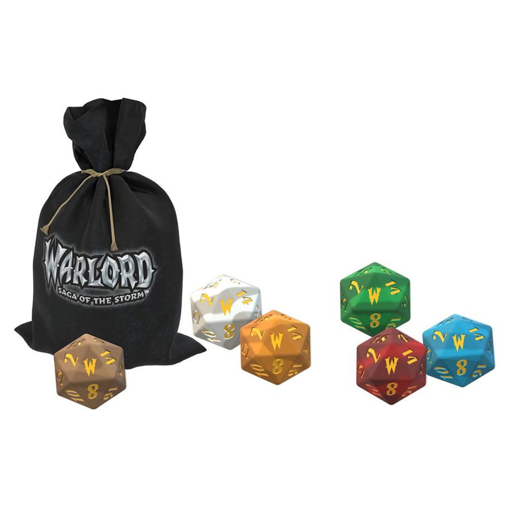 Warlord: Saga of the Storm Dice Set (Preorder)