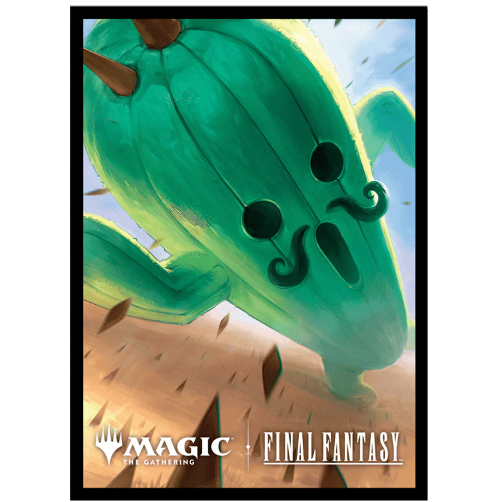 MtG Sleeves: Final Fantasy - Jumbo Cactuar (100)