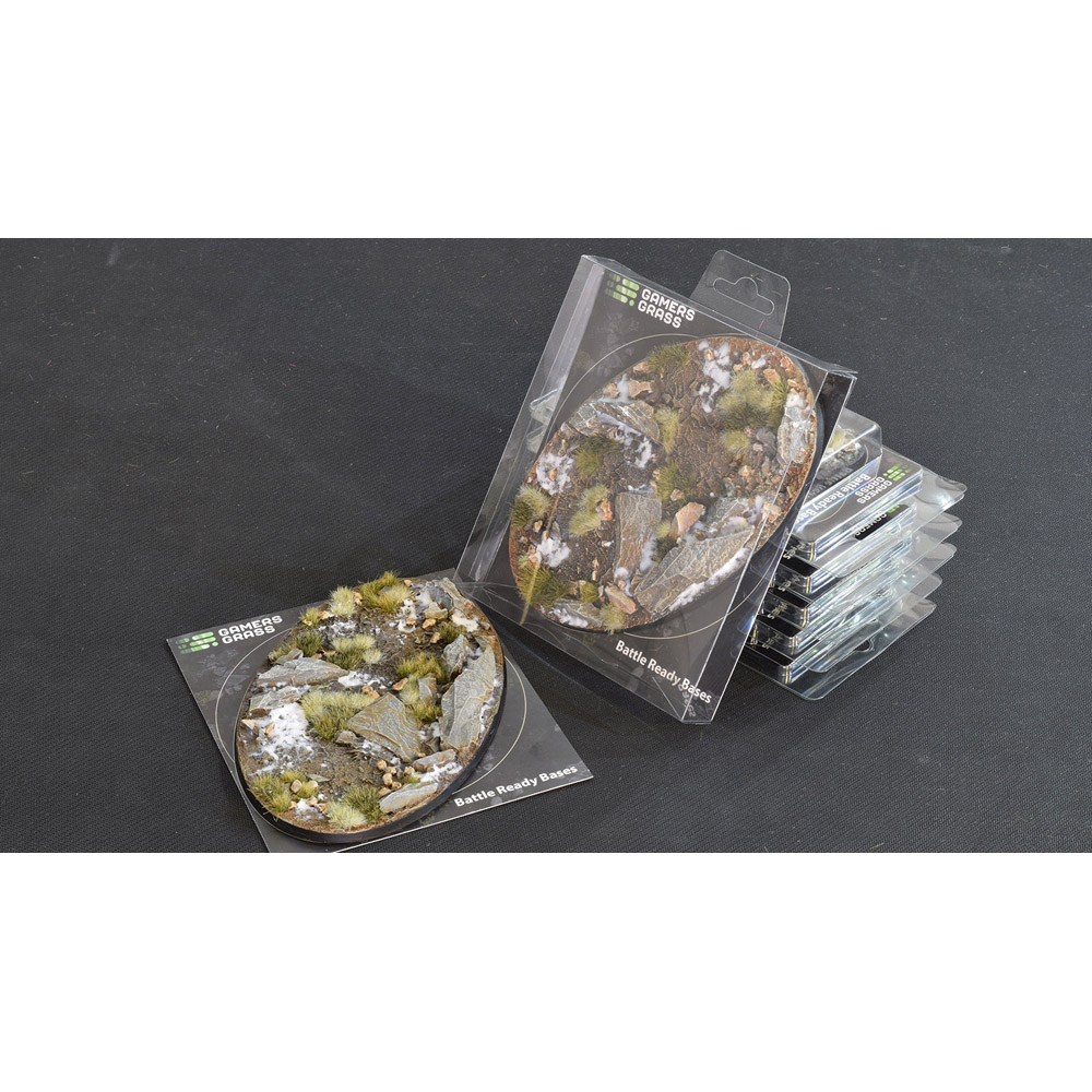 Battle Ready Bases: Winter - Oval 170mm (1)