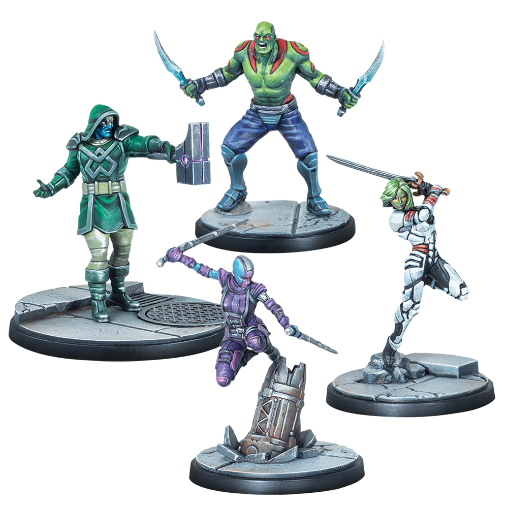Marvel Crisis Protocol: The Galaxy's Deadliest Character Pack