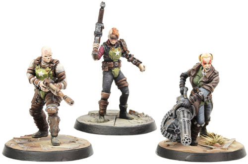 Fallout: Wasteland Warfare - Ack-Ack, Sinjin, & Avery