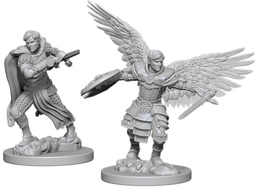 D&D Nolzur's Marvelous Unpainted Minis: W6 Male Aasimar Fighter