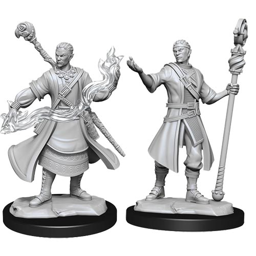 D&D Nolzur's Marvelous Unpainted Minis: W14 Male Half-Elf Wizard