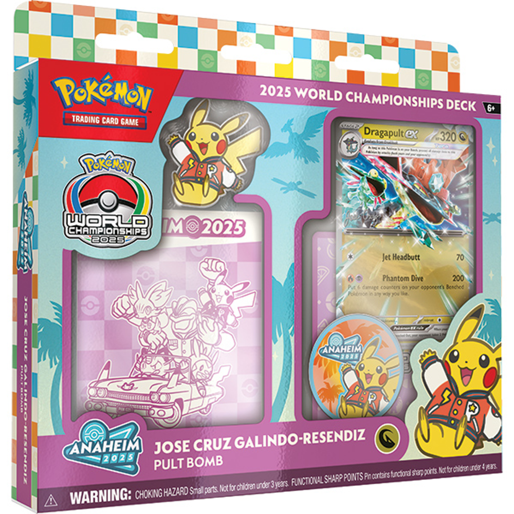Pokemon TCG: 2025 World Championship Deck - Pult Bomb (Jose Cruz Galindo-Resendiz) (Preorder)