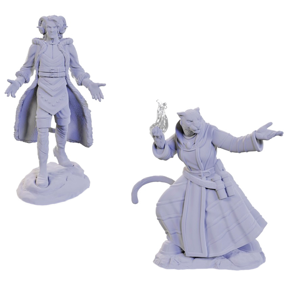 Critical Role Unpainted Minis: W5 Lucien Tavelle & Cree Deeproots
