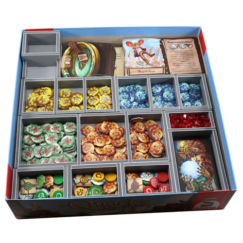 Box Insert: Quacks of Quedlinburg & Herb Witches & Alchemists Expansions