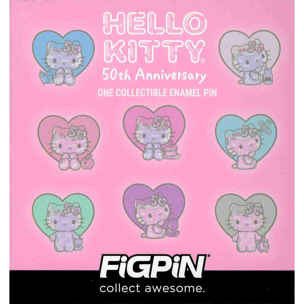 FiGPiN Mystery Mini Pins: Hello Kitty - 50th Anniversary