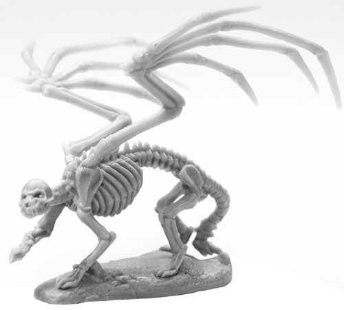 Bones Black: Skeletal Manticore