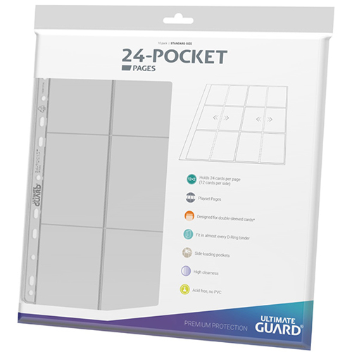 24-Pocket Pages: Standard Size (10)