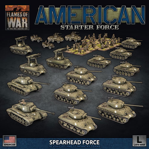 Flames of War WW2: Bulge - American Spearhead Force