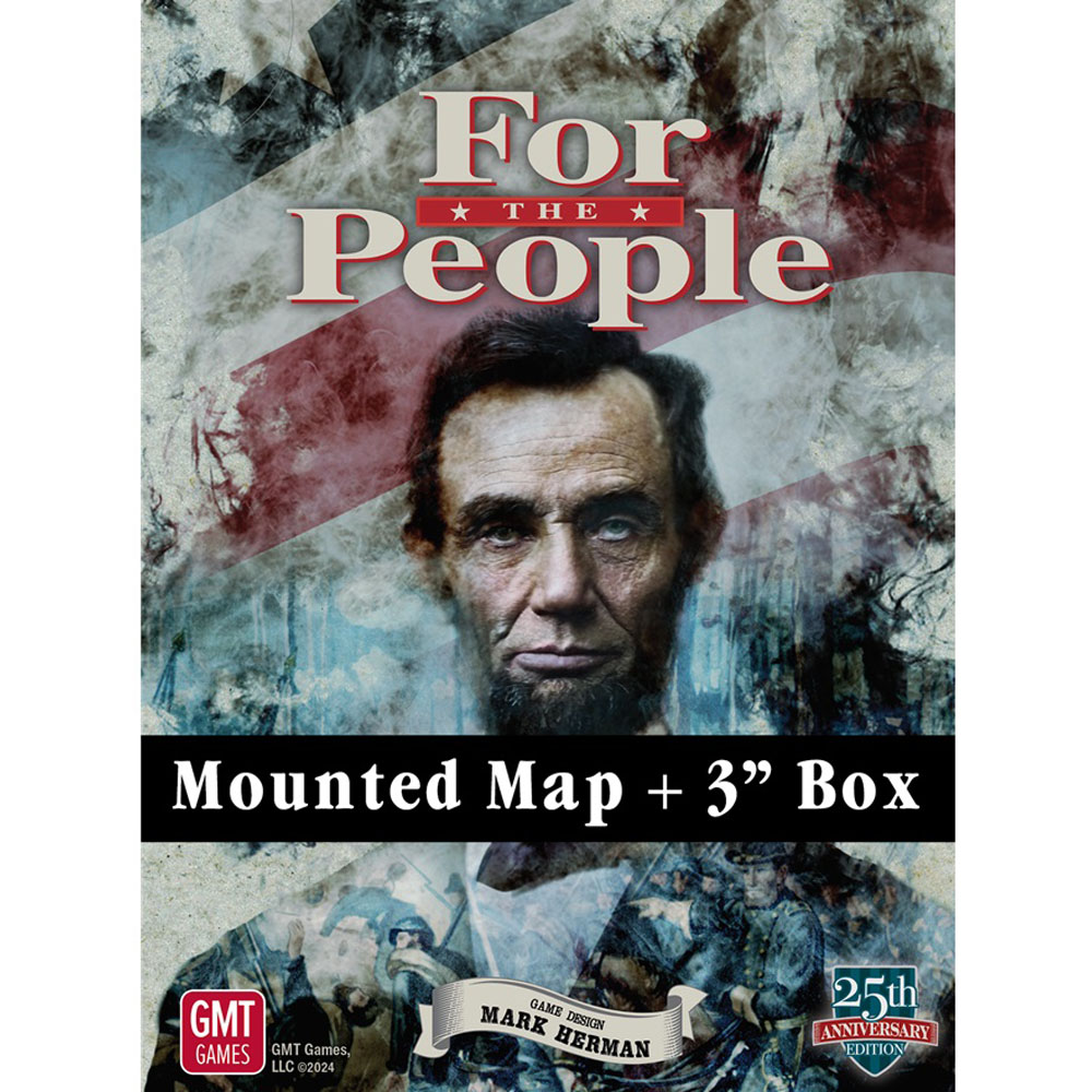 For the People: Mounted Map and 3-inch Box