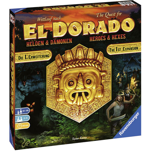 The Quest for El Dorado: Heroes & Hexes Expansion