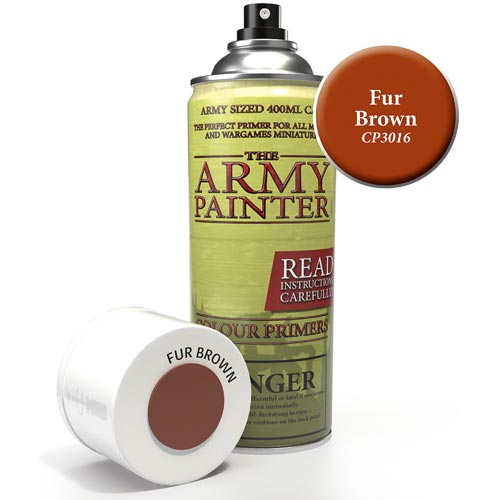 Army Painter Color Primer: Fur Brown (400ml)