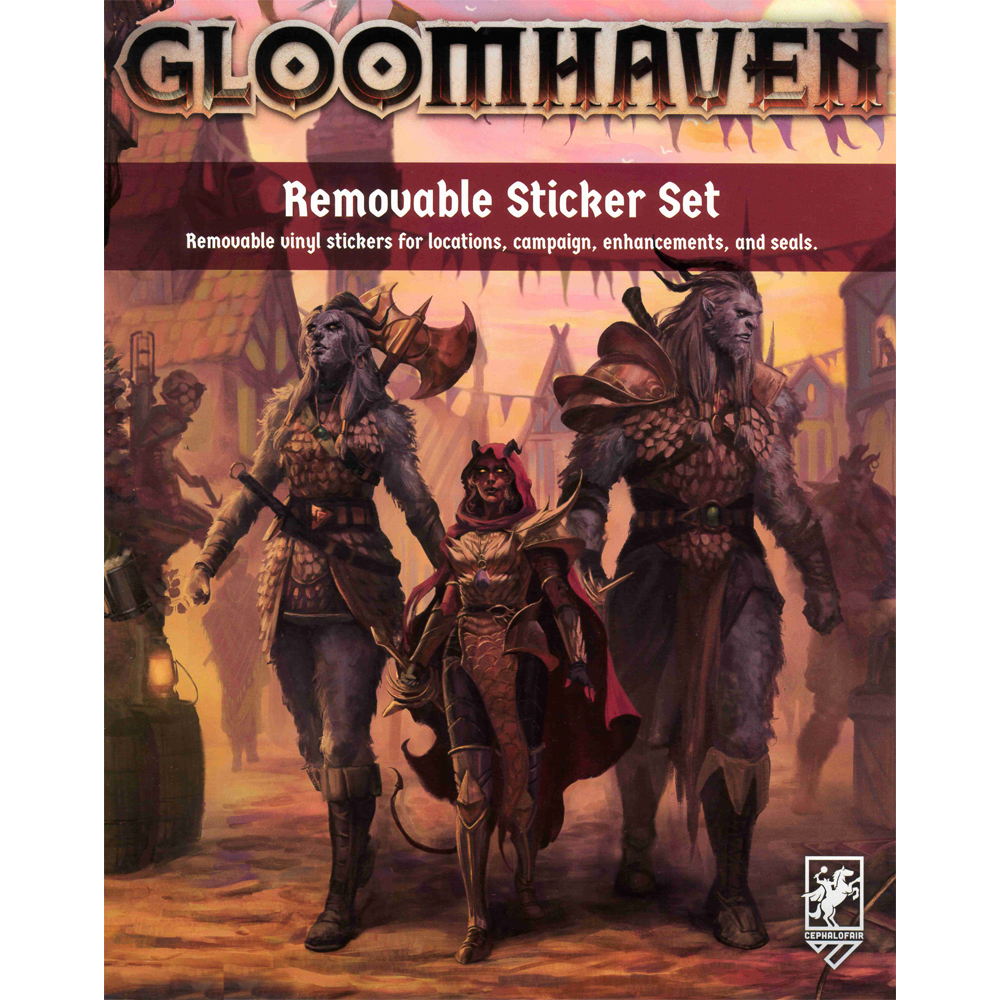 Gloomhaven 2E: Removable Stickers