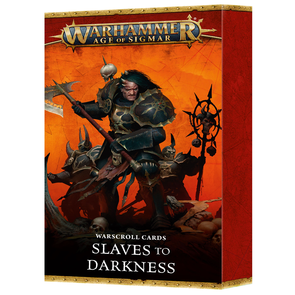 Warhammer Age of Sigmar: Warscroll Cards - Slaves to Darkness