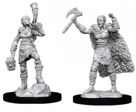 D&D Nolzur's Marvelous Unpainted Minis: W12 Female Human Barbarian