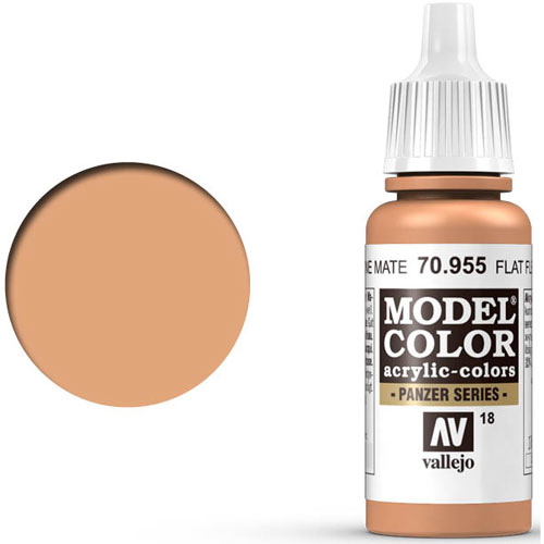 Vallejo Model Color Paint: Flat Flesh