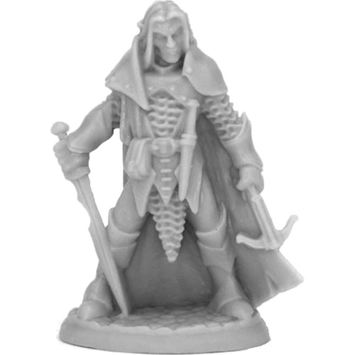 Bones Black: Dark Elf Male Warrior
