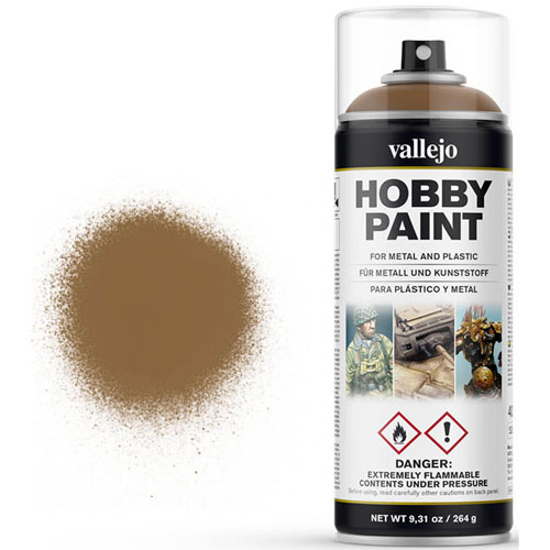 Fantasy Color Aerosol Primer: Leather Brown (400ml)