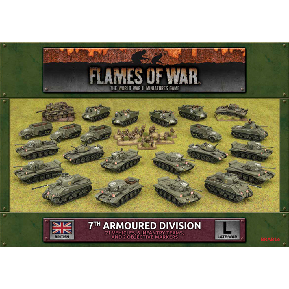 Flames of War WW2: British - 7th Armoured Division
