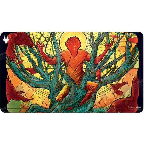 MtG Playmat: Dominaria United - The Raven Man (Clearance)