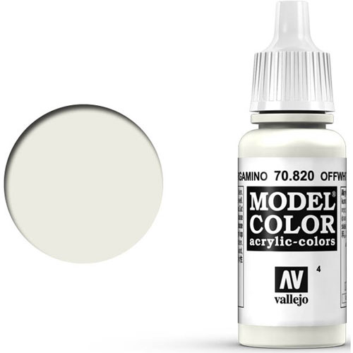 Vallejo Model Color Paint: Off-White