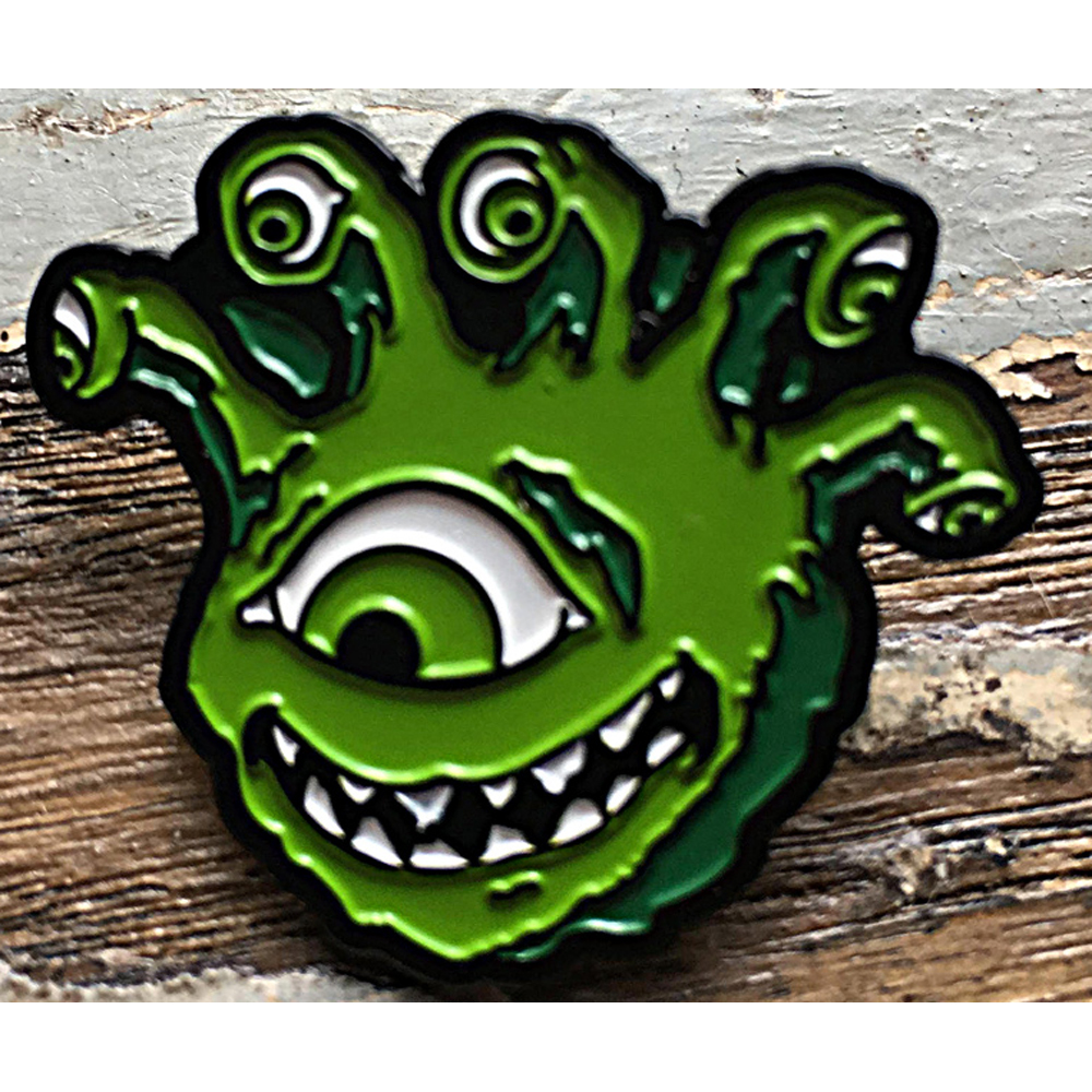 Enamel Pin: Eyegor - Green (Last Chance)