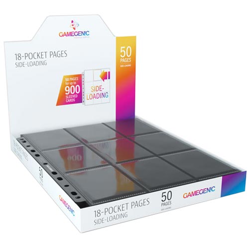 Sideloading 18-Pocket Pages: Black (50)