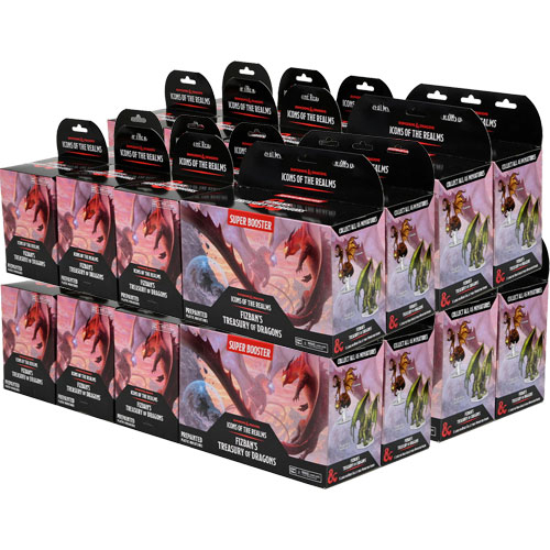 D&D Icons of the Realms Miniatures: Fizban's Treasury of Dragons - Booster Case (32)