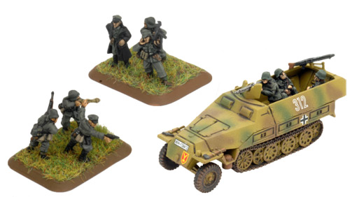 Flames of War: WW2 - Panzergrenadier Company HQ