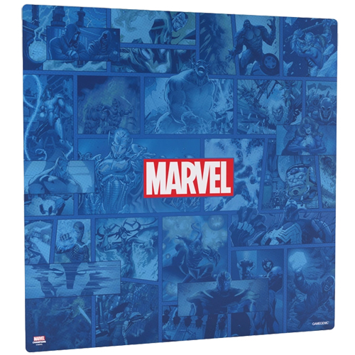 Marvel Champions XL Game Mat: Marvel Art Blue